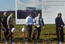 Schindler breaks ground on new Penn plant Schindler breaks ground on new Pennplant