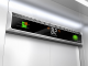 Touchless footbutton by Hyundai elevator