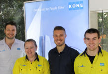Record intake for KONE Australia Apprenticeship Program