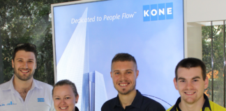Record intake for KONE Australia Apprenticeship Program