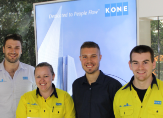 Record intake for KONE Australia Apprenticeship Program