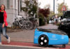 Thyssenkrupp looks to delivery robots for elevator maintenance logistics Thyssenkrupp TeleRetail Delivery Robot on Street