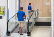 ThyssenKrupp Elevator installs shortest iwalks in Italian Supermarket