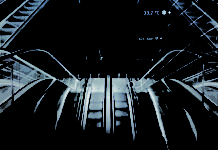 KONE tweeting escalator