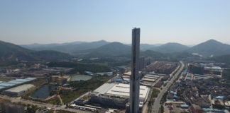 Thyssenkrupp opens new plant with test tower