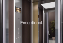 Otis Gen2 Car with Special Antimicrobial Features