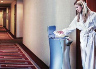 TK Lunches multi-level robot interface