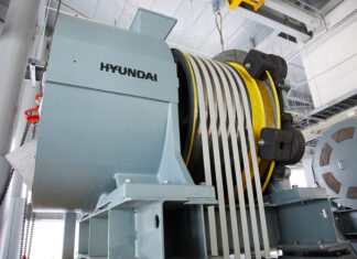 First 4134 fpm Elevator with Carbon Belt