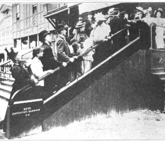 First Escalator Installed in Coney Island 120 Years Ago