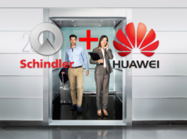 Huawei and Schindler Sign Global Agreement on IoT Connectivity