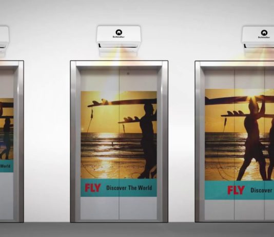 Elevator Door Advertising